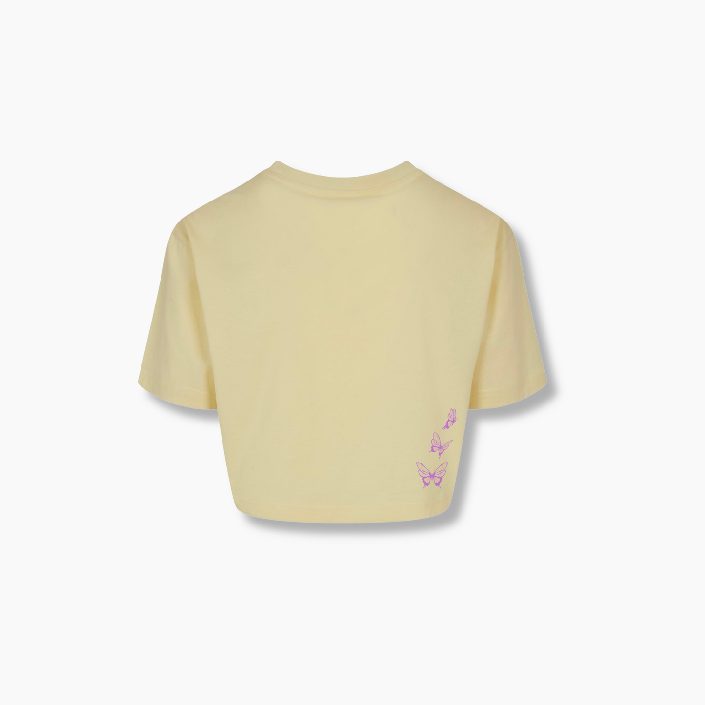 Cropped Tee Yellow