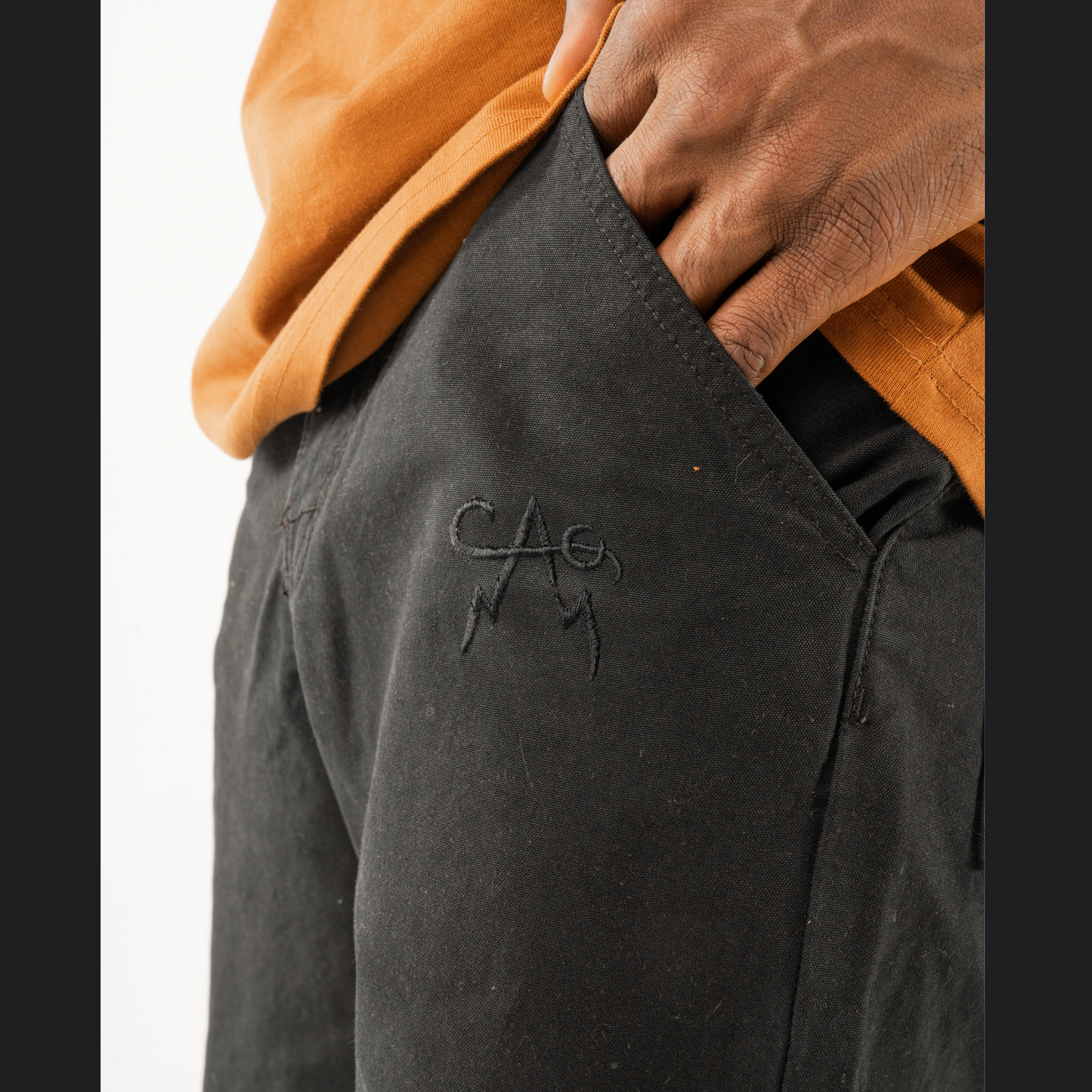 Logo Pants Black