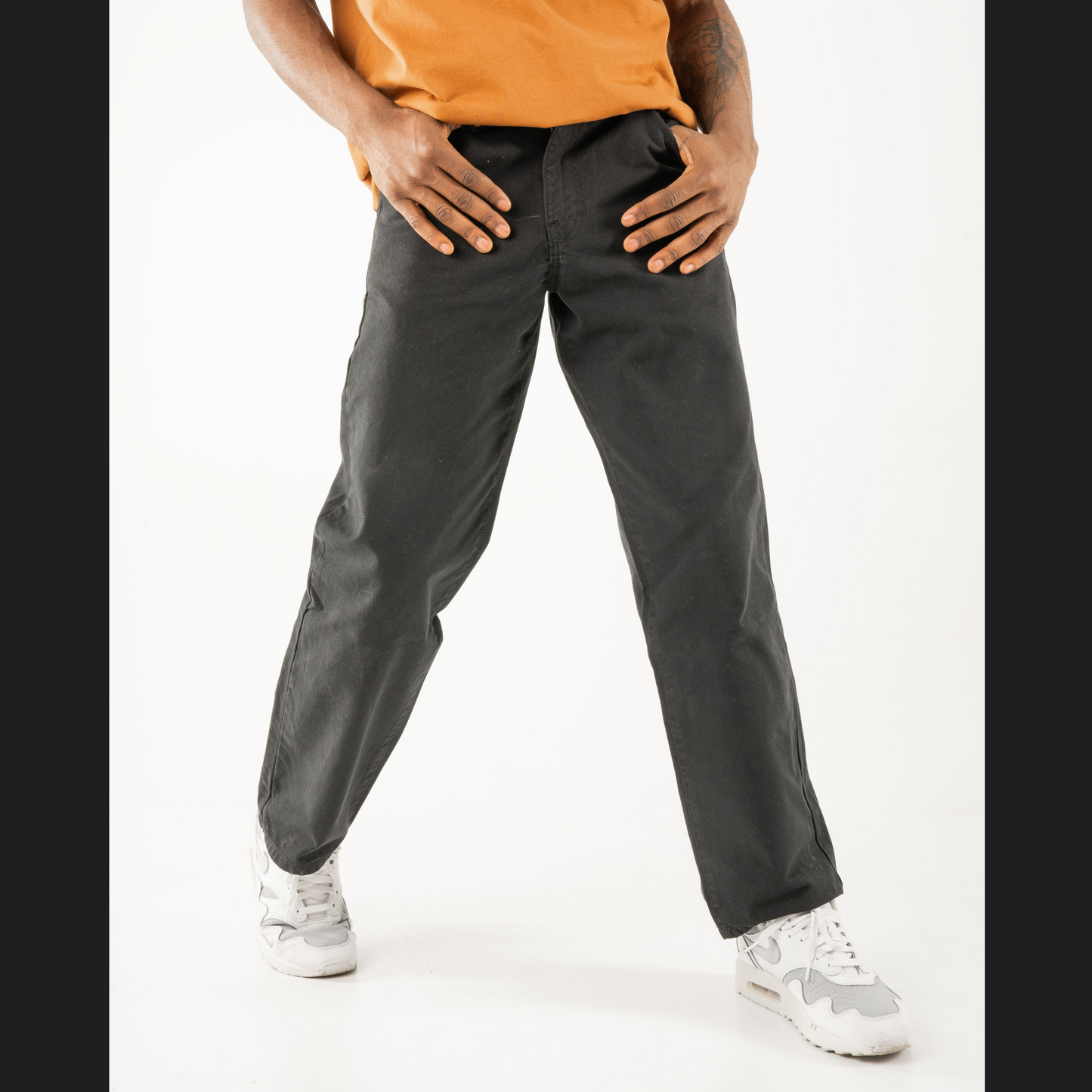 Logo Pants Black