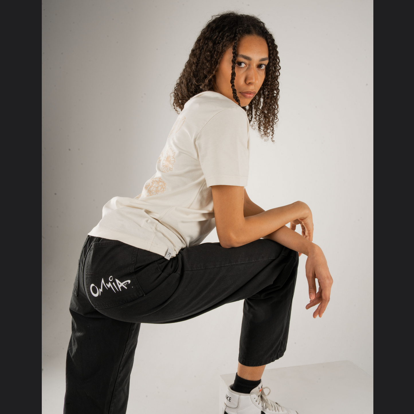 Logo Pants Black