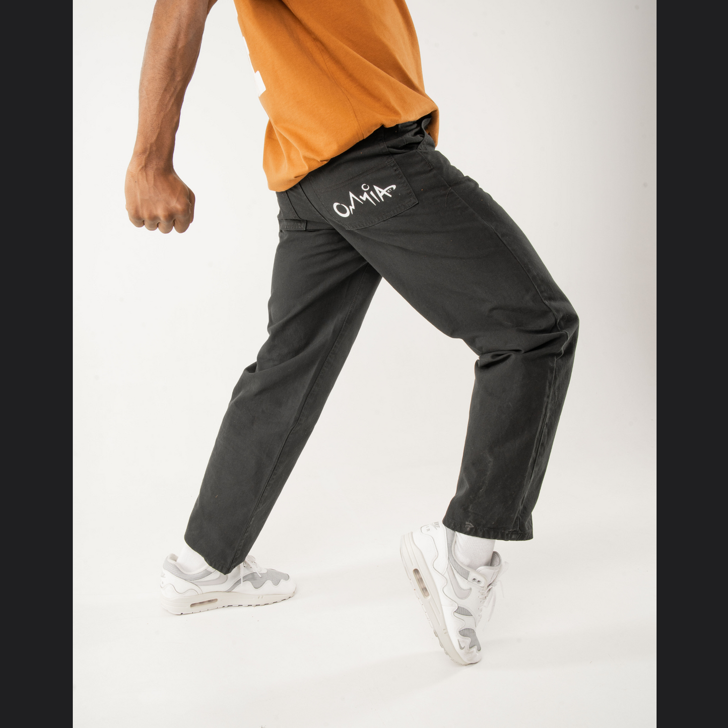 Logo Pants Black