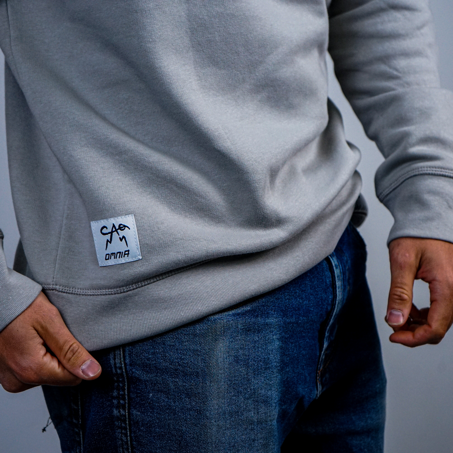 Shark Crewneck Grey - Uomo