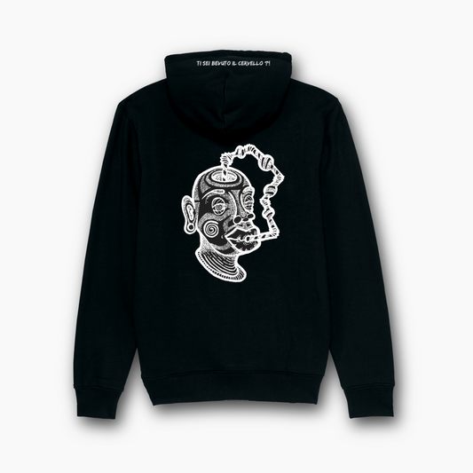 Ti sei bevuto il cervello?! Hoodie Black - Donna