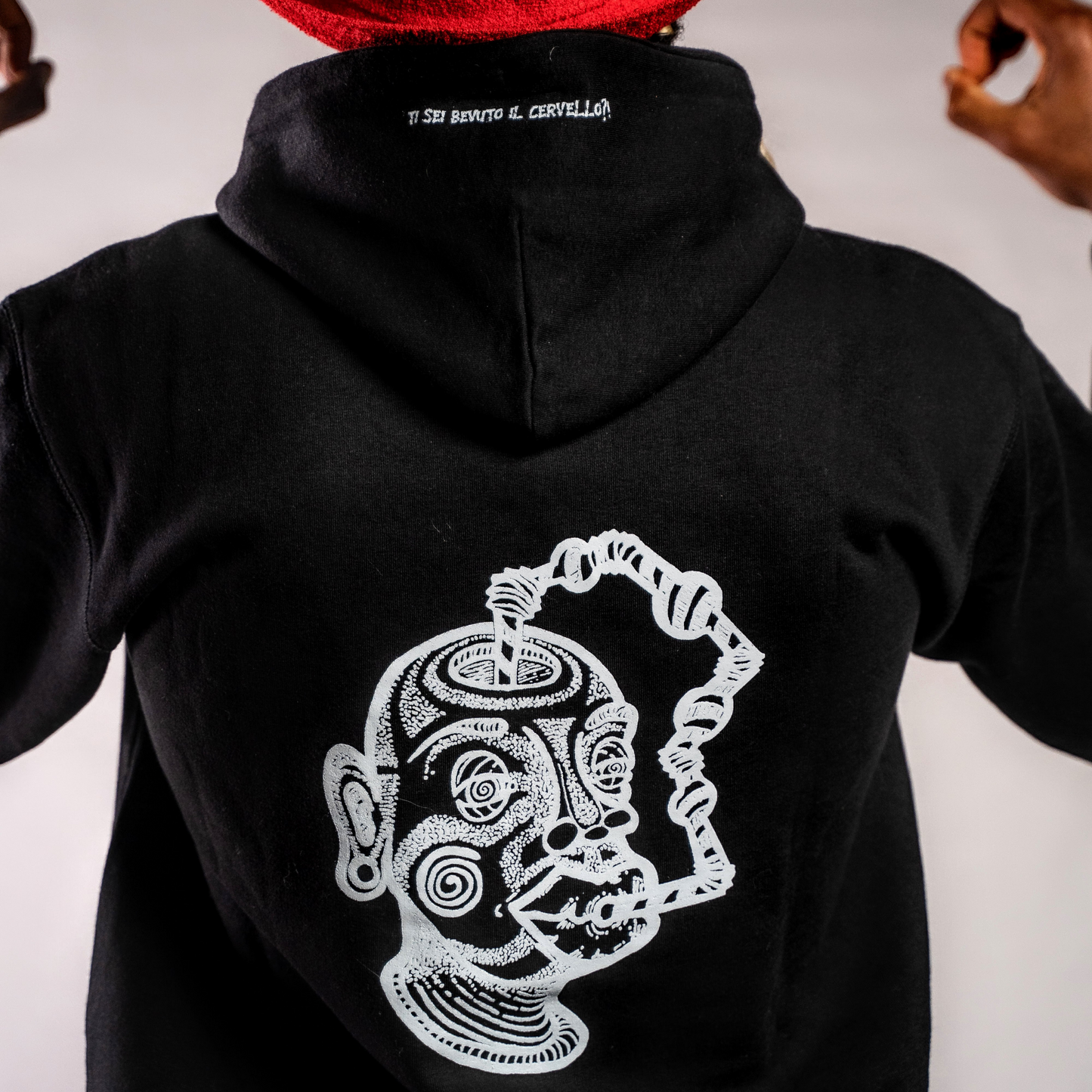Ti sei bevuto il cervello?! Hoodie Black - Uomo