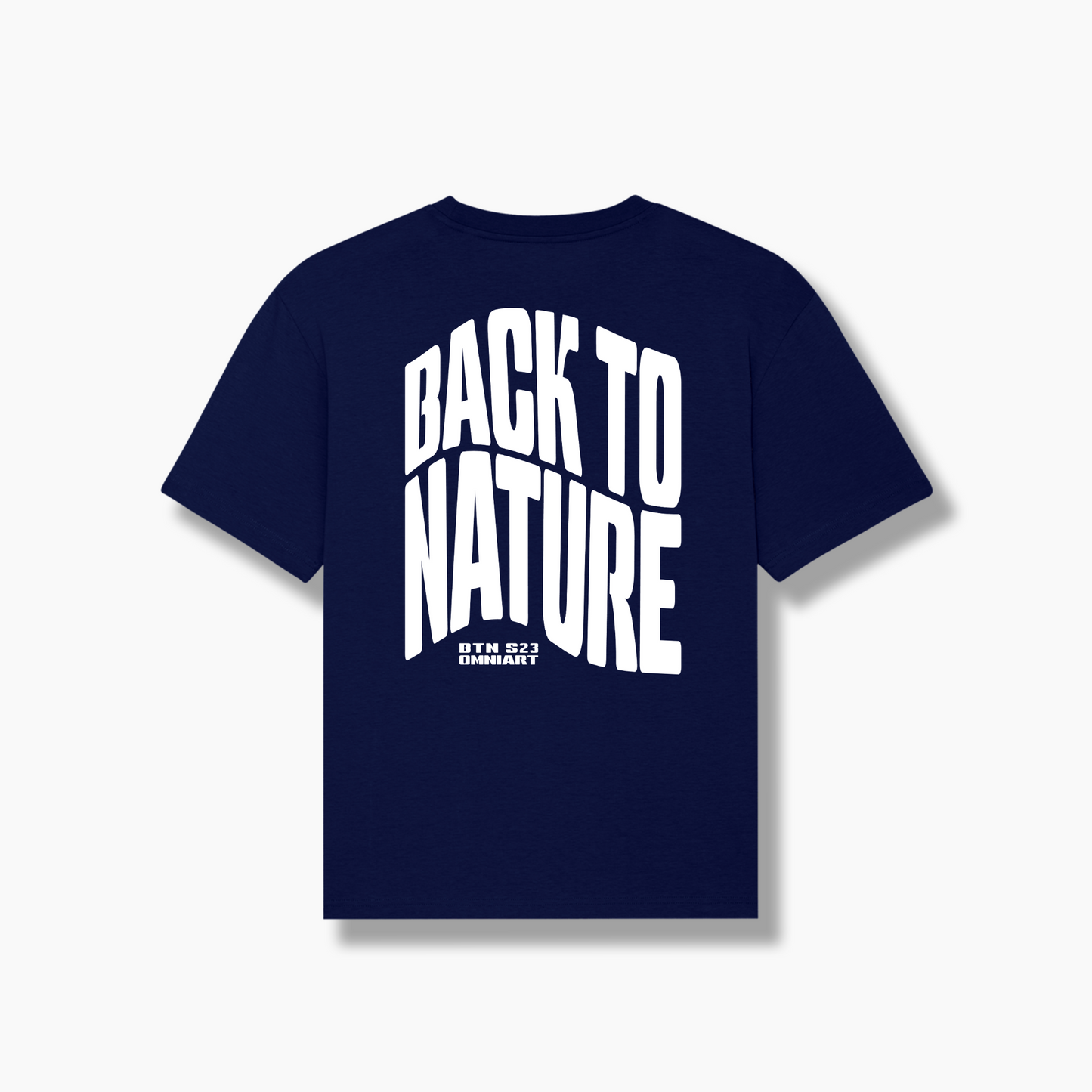 Back To Nature Tee Dark Blue