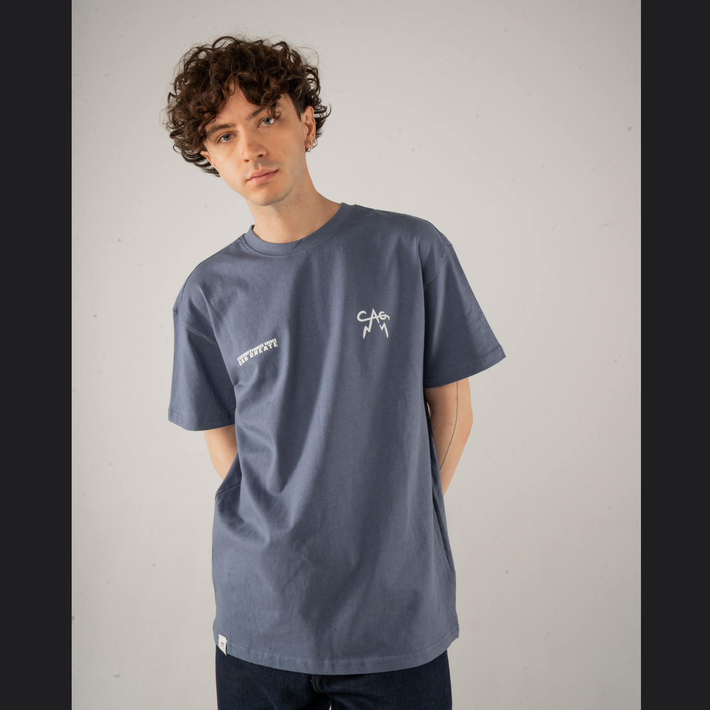 Back To Nature Tee Blue Jeans