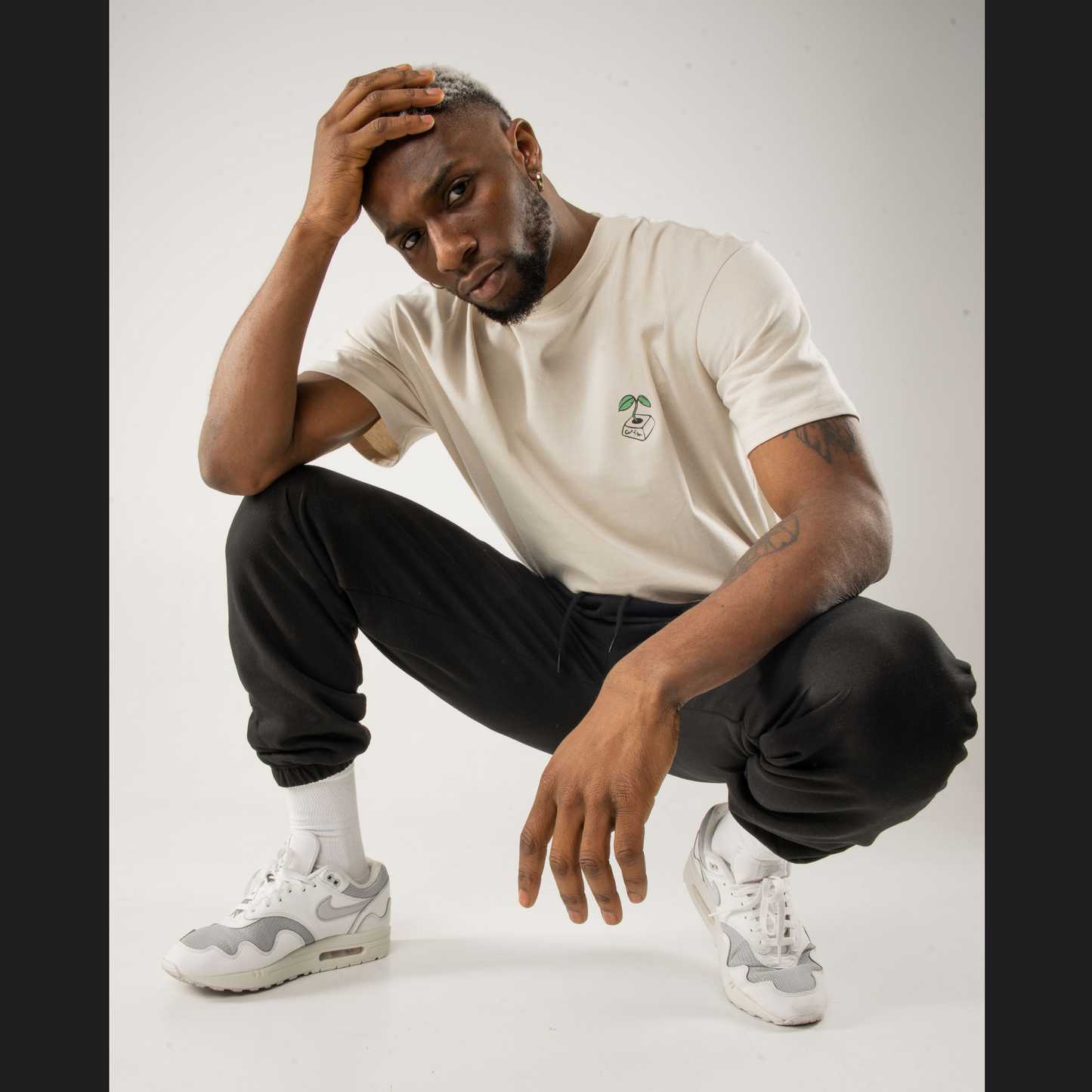 Keyboard Tee - Natural Raw