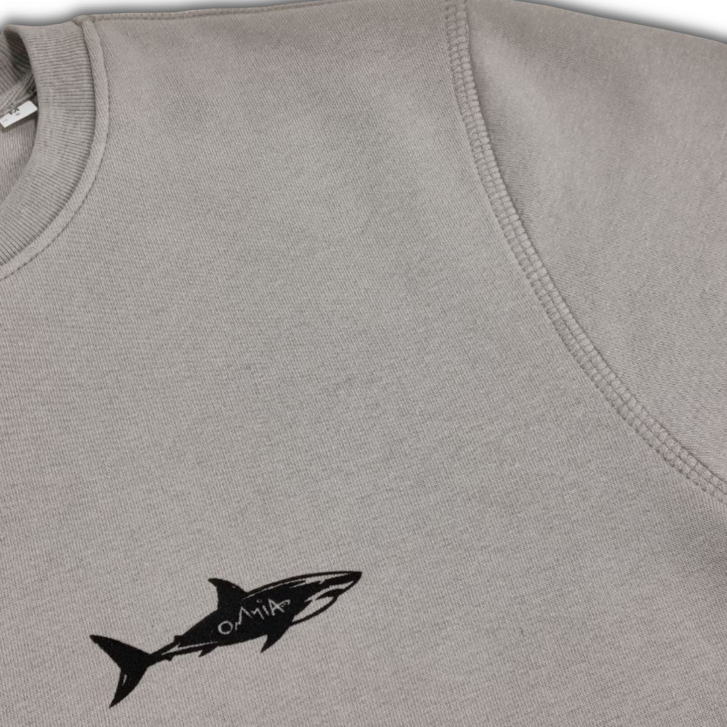 Shark Crewneck Grey - Donna