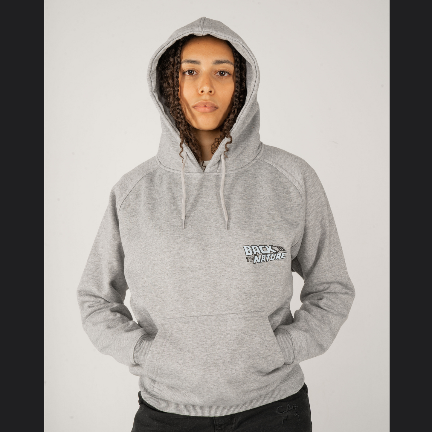 Delorean Hoodie Grey