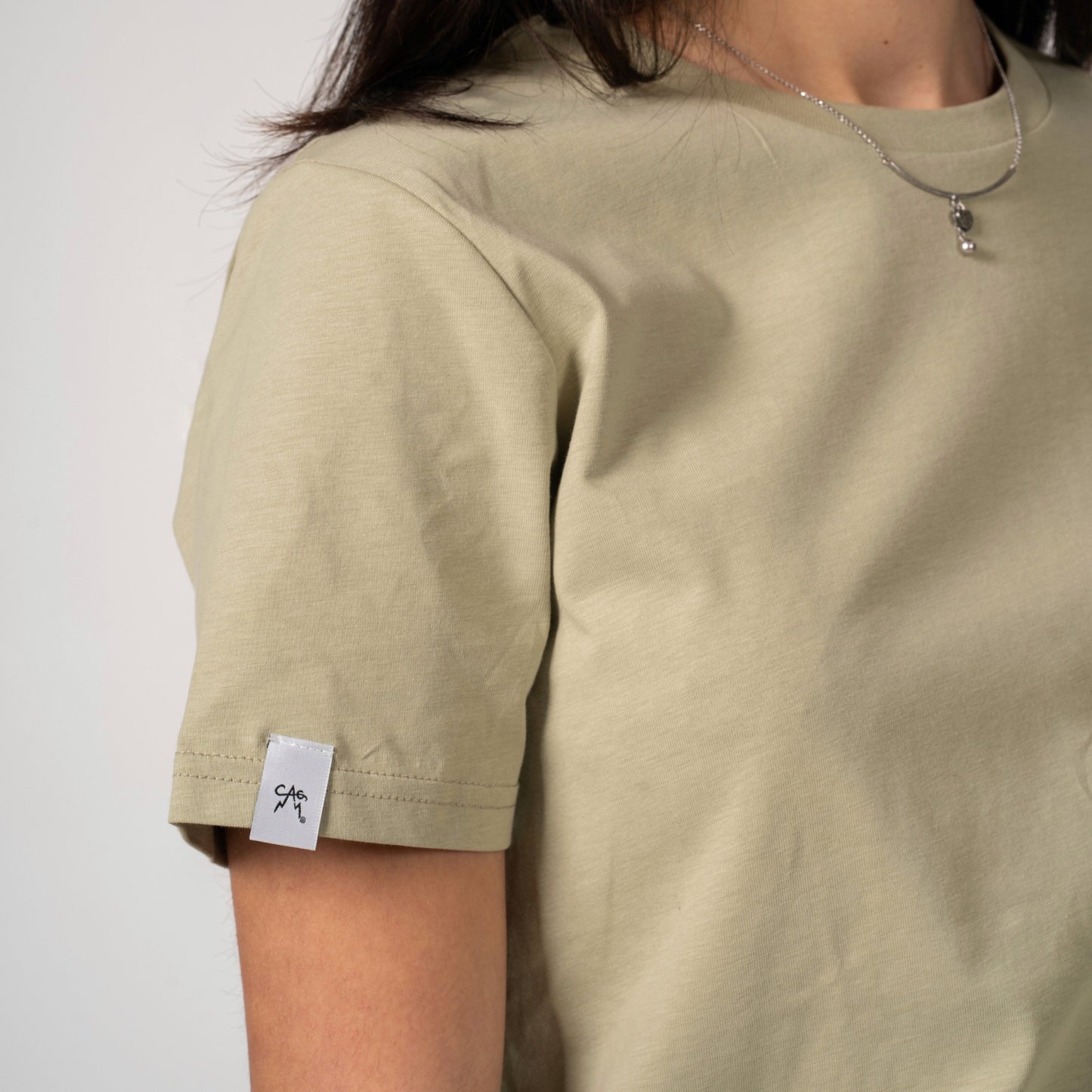 Slogan Tee Green - Donna