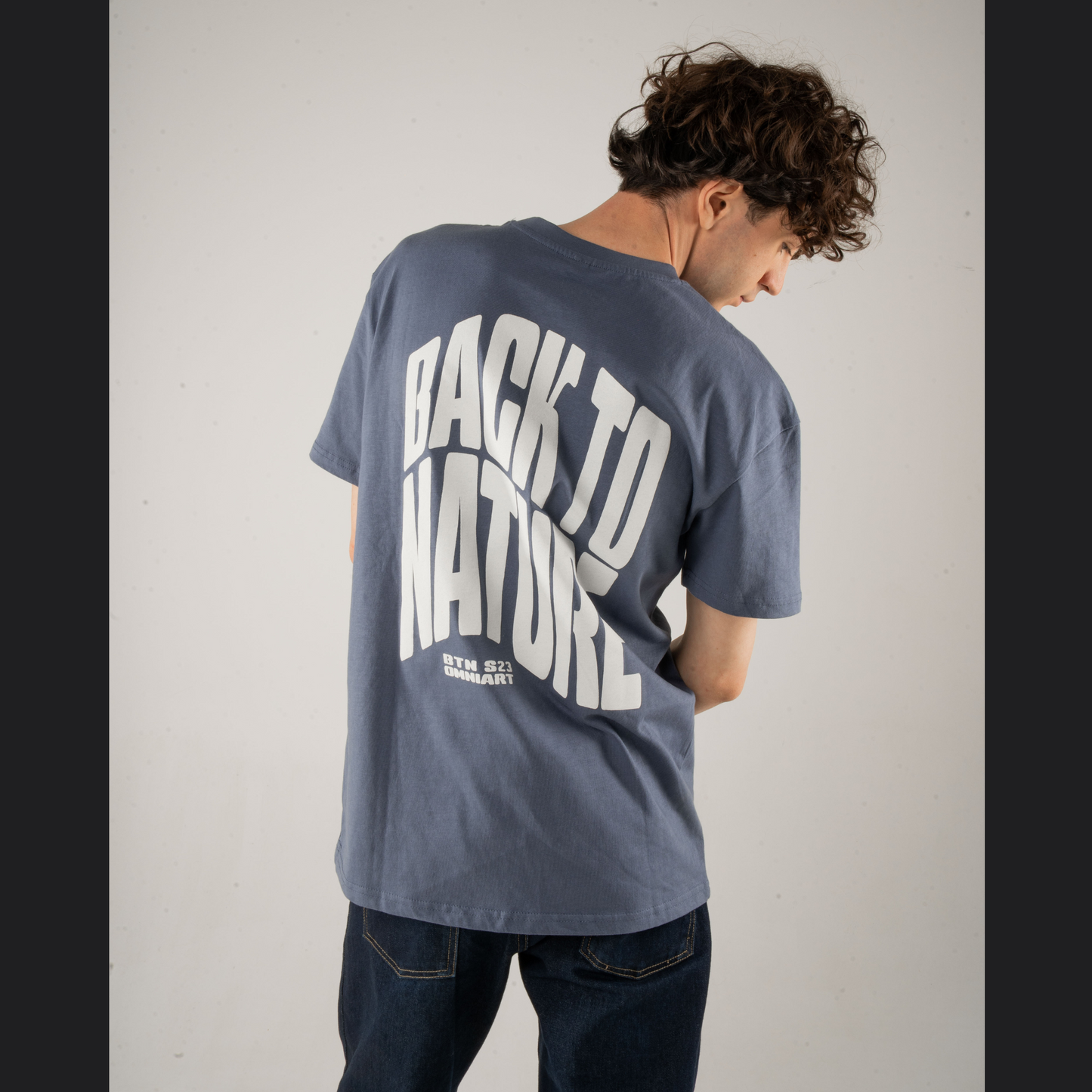 Back To Nature Tee Blue Jeans