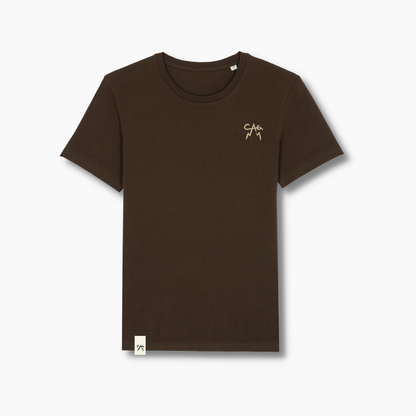 Logo Brown T-Shirt - Men