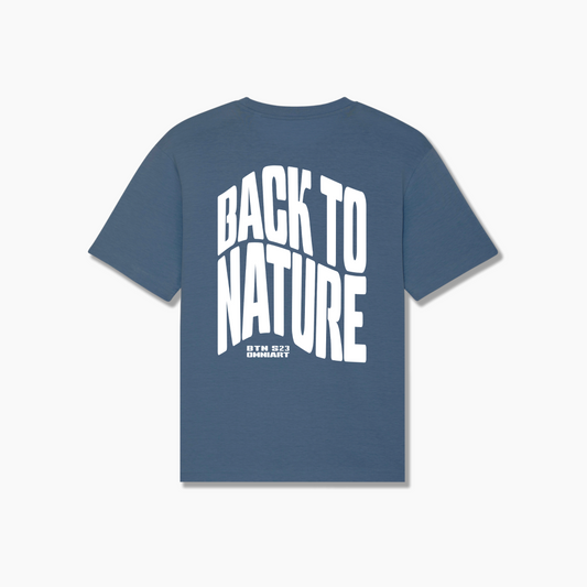 Back To Nature Tee Blue Jeans