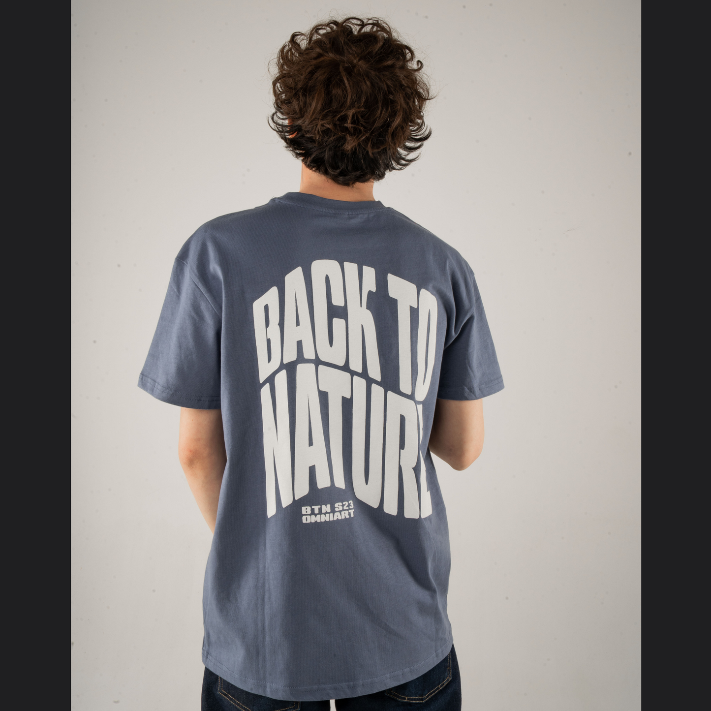 Back To Nature Tee Blue Jeans