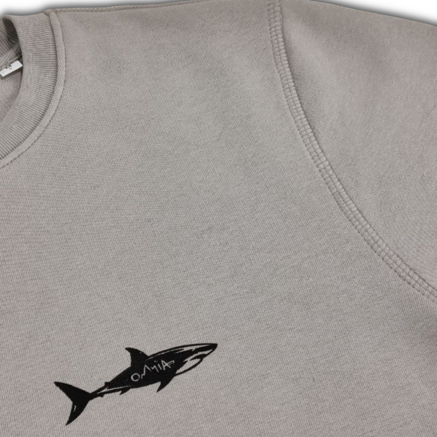 Shark Crewneck Grey - Uomo