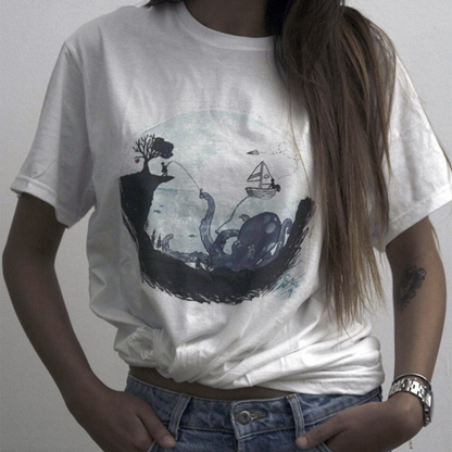 Octopus T-shirt - Woman