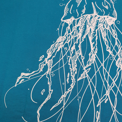 jellyfish tee detail