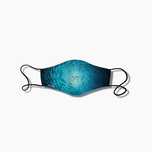 logo mask blue digital